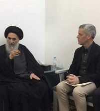 السيستاني يدعو المنظمات لمساعدة النازحين