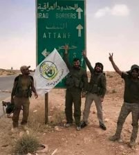 الحشد يمنع امريكا من السيطرة على حدودها مع سوريا