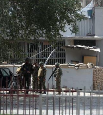 انفجار كابل بنك وسط العاصمة افغانستان