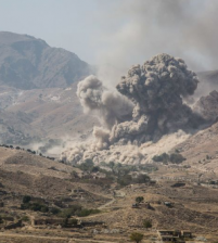 امريكا اسقطت 3554 قنبلة خلال 2017 في أفغانستان