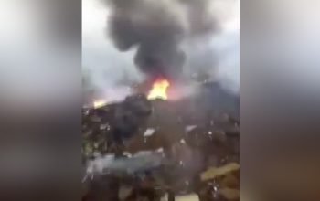 الصين تتكتم عن تفاصيل تحطم طائرة عسكرية