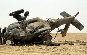 مقتل 7 خلال سقوط مروحية امريكا في العراق