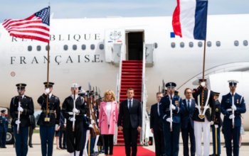 ترامب يستقبل ماكرون لبحث ملف ايران النووي