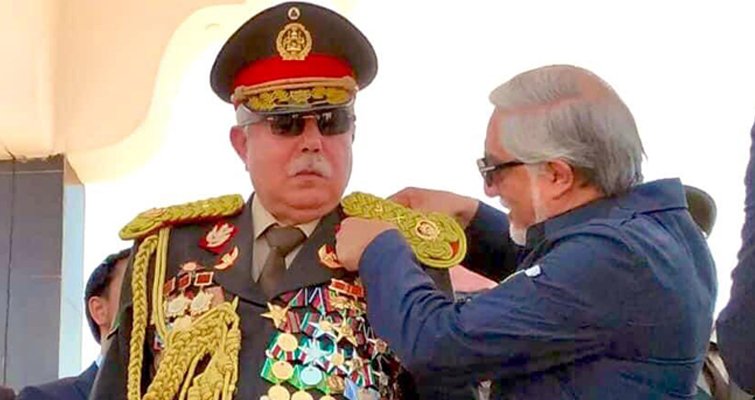 رتبه مارشالی عبدالرشید دوستم