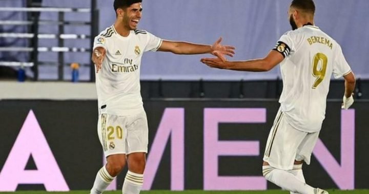 بنزما و آسنسیو برای رئال گولزنی کردند