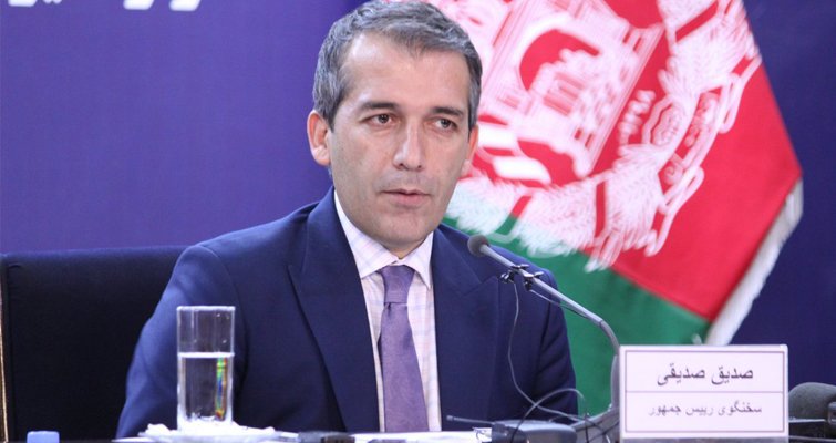 صدیق صدیقی، سخنگوی ریاست جمهوری افغانستان